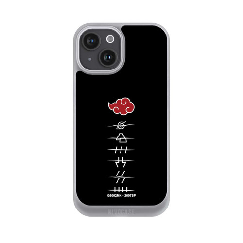 Apple iPhone 15 NIVOpure Akatsuki Mitgliedssymbole Schwarz
