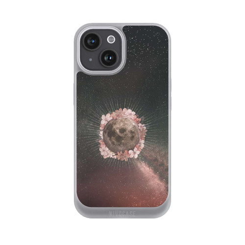 Apple iPhone 15 NIVOpure Blumen und Mondlicht