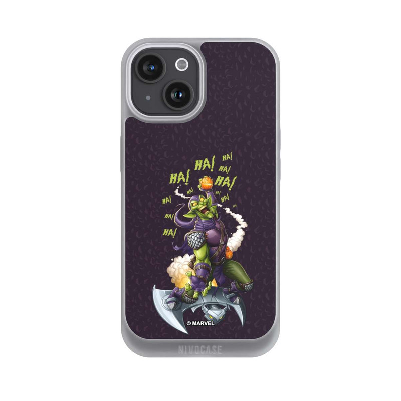 iPhone 15 NIVOpure Green Goblin Pumpkin Bomb