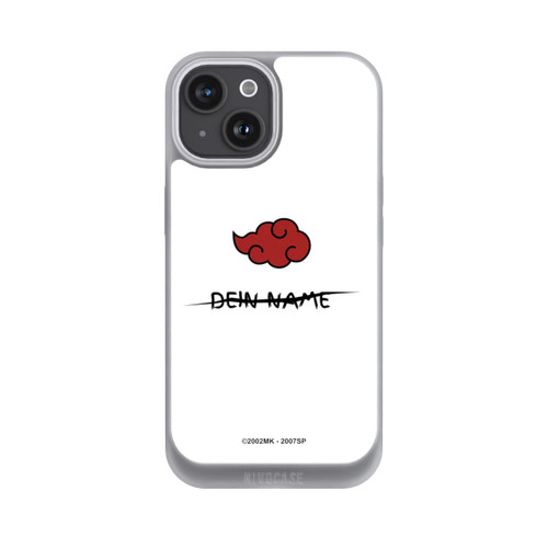 Apple iPhone 15 NIVOpure Akatsuki personalisierbar Weiß