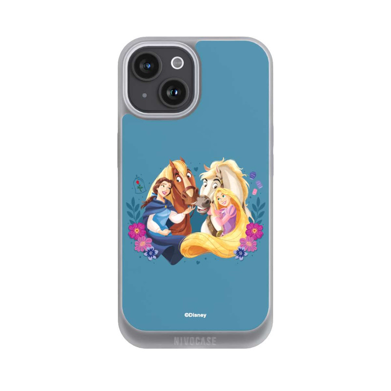 iPhone 15 NIVOpure Disney Princess Belle and Rapunzel with Horses