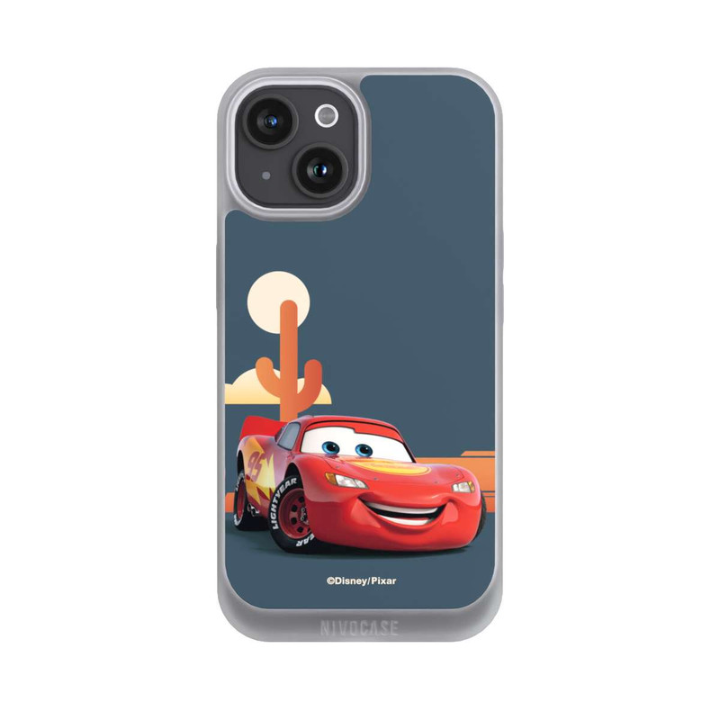 iPhone 15 NIVOpure Disney Cars Lightning McQueen Open Road