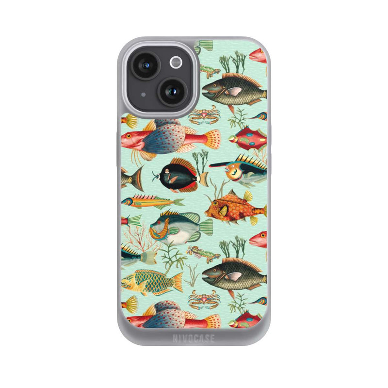 iPhone 15 NIVOpure Poissons colorés