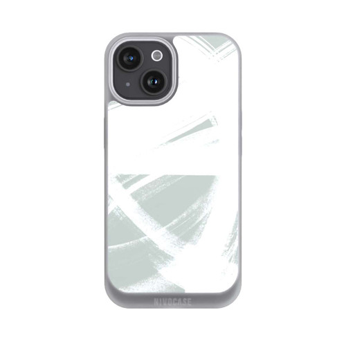 Apple iPhone 15 NIVOpure Abstract Brush Strokes Blush