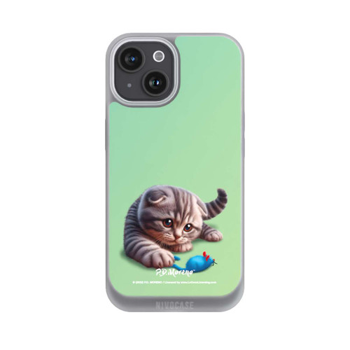 Apple iPhone 15 NIVOpure Playing Cat with Mouse