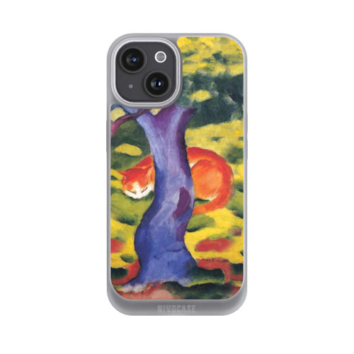 Apple iPhone 15 NIVOpure Katze hinter Einem Baum von Franz Marc