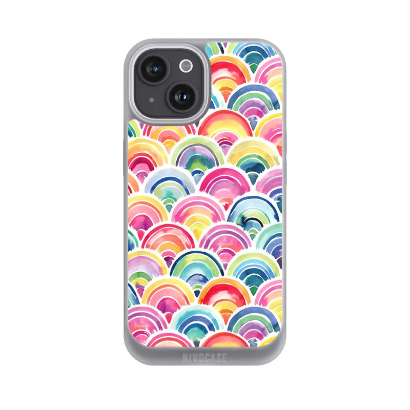 iPhone 15 NIVOpure Happy Summer Rainbow Scales