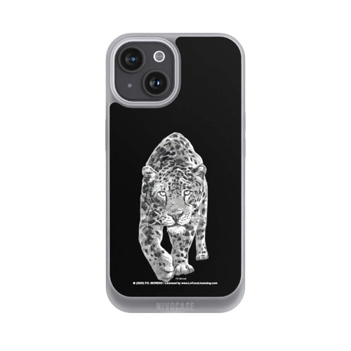 Apple iPhone 15 NIVOpure Leopard Schwarz