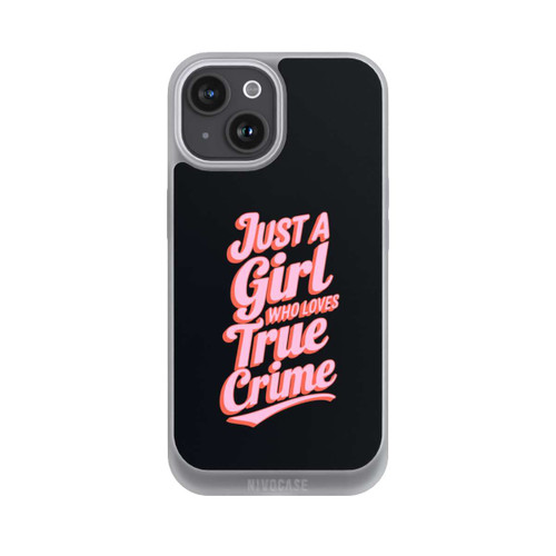 Apple iPhone 15 NIVOpure Just a Girl Who Loves True Crime