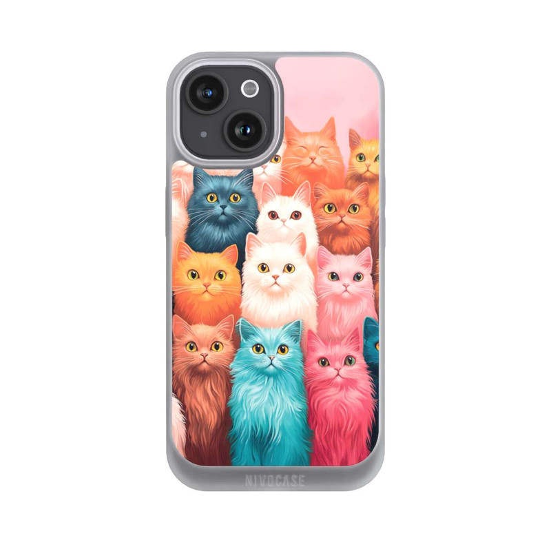 iPhone 15 NIVOpure Cats Looking