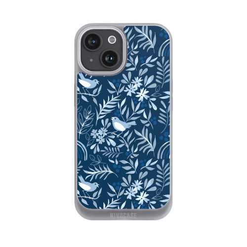 Apple iPhone 15 NIVOpure Classic Blue Pattern