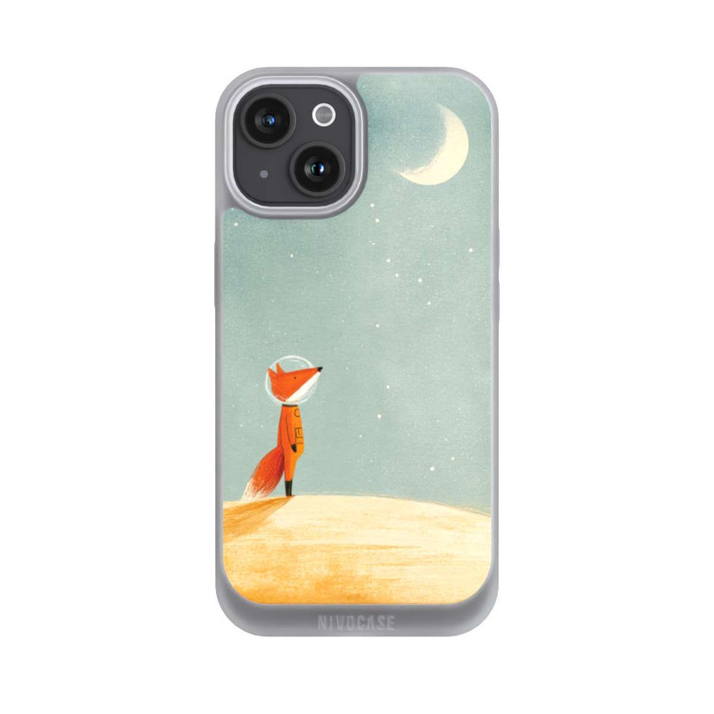 iPhone 15 NIVOpure Fuchs im Mondlicht