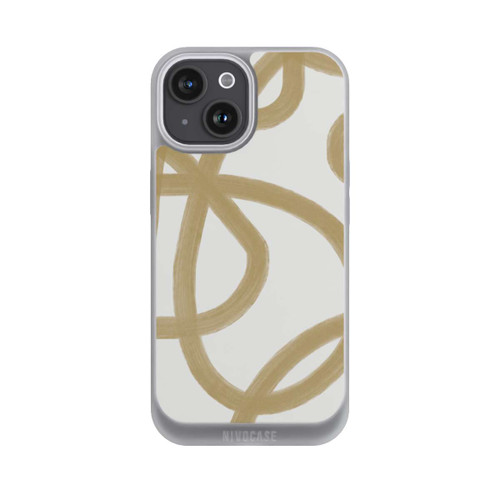 Apple iPhone 15 NIVOpure Laced Up Beije