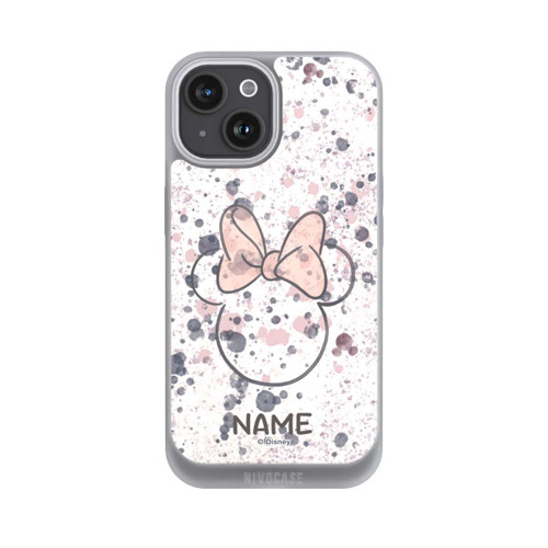 Apple iPhone 15 NIVOpure Minnie Watercolor Personalisierbar
