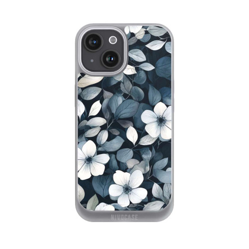 Apple iPhone 15 NIVOpure Blaue Negativblumen mit KI