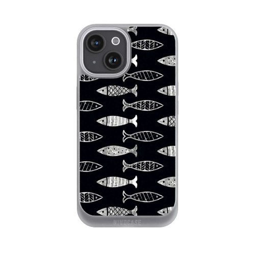 Apple iPhone 15 NIVOpure Black Fishy Theme