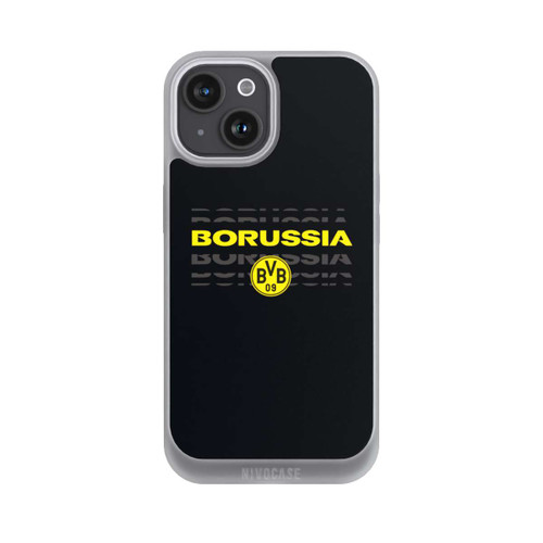 Apple iPhone 15 NIVOpure Borrussia Gelb Schwarz