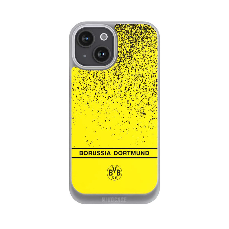 iPhone 15 NIVOpure BVB Farbverlauf Gelb