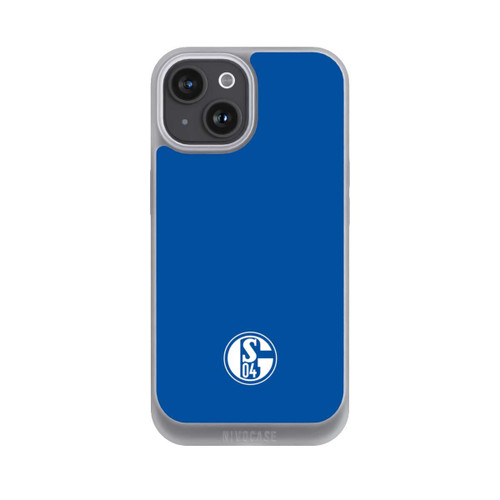 Apple iPhone 15 NIVOpure FC Schalke 04 Logo Blau