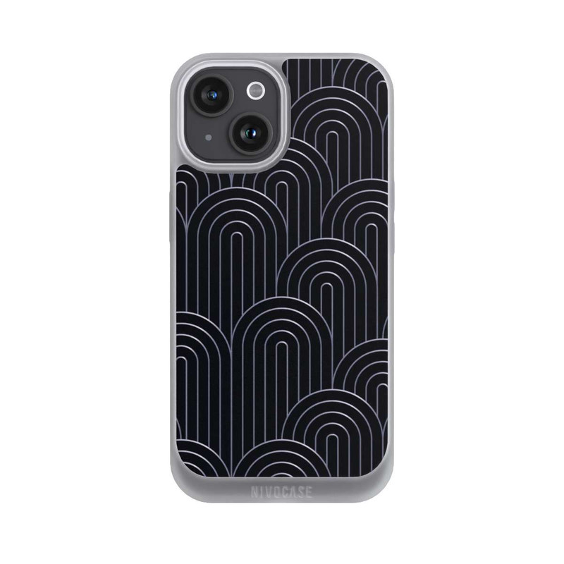 iPhone 15 NIVOpure Art Déco Argent