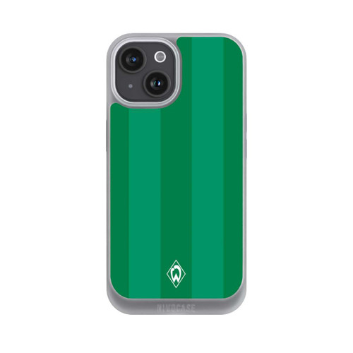 Apple iPhone 15 NIVOpure Werder Bremen Grün gestreift