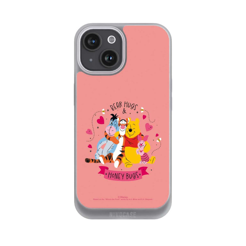 iPhone 15 NIVOpure Winnie the Pooh and Friends Bear Hugs