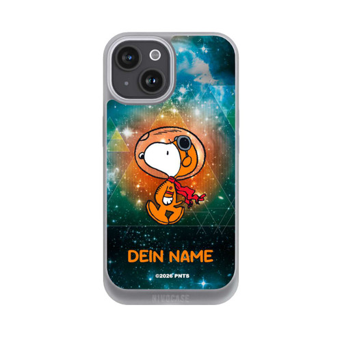 Apple iPhone 15 NIVOpure Snoopy Weltraumreisender Personalisierbar
