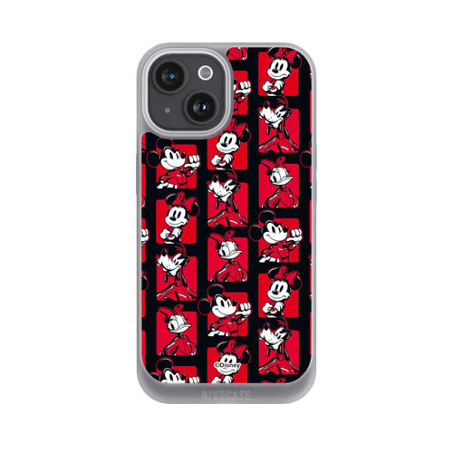 Apple iPhone 15 NIVOpure Micky Maus Racing Muster Rot