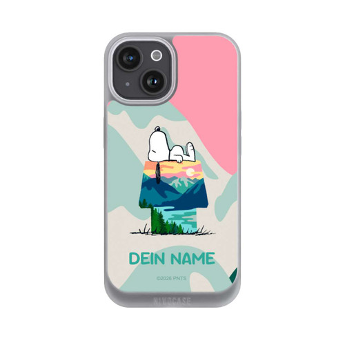 Apple iPhone 15 NIVOpure Snoopy Outdoor Personalisierbar