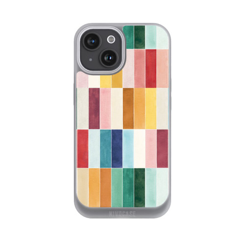 Apple iPhone 15 NIVOpure Modern Craft Geometric Rectangular Tiles