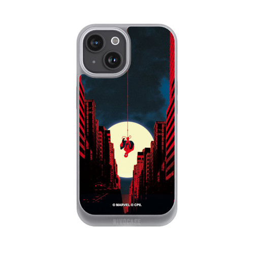 Apple iPhone 15 NIVOpure Spider-Man Marvel between Skyscrapers