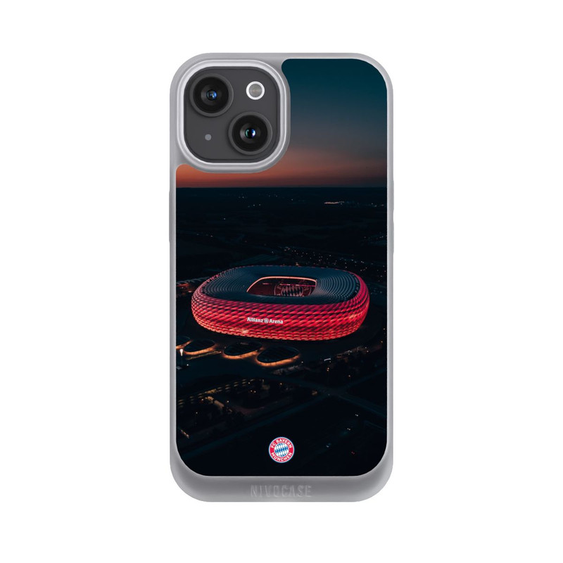 iPhone 15 NIVOpure FC Bayern Allianz Arena Nacht