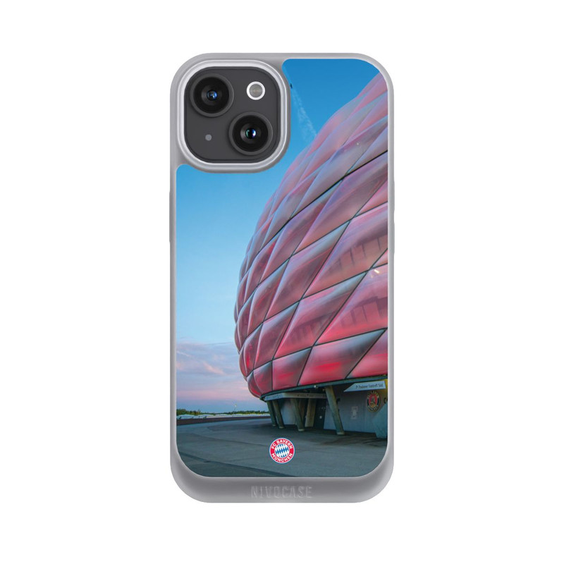 iPhone 15 NIVOpure FC Bayern Allianz Arena Morgenröte
