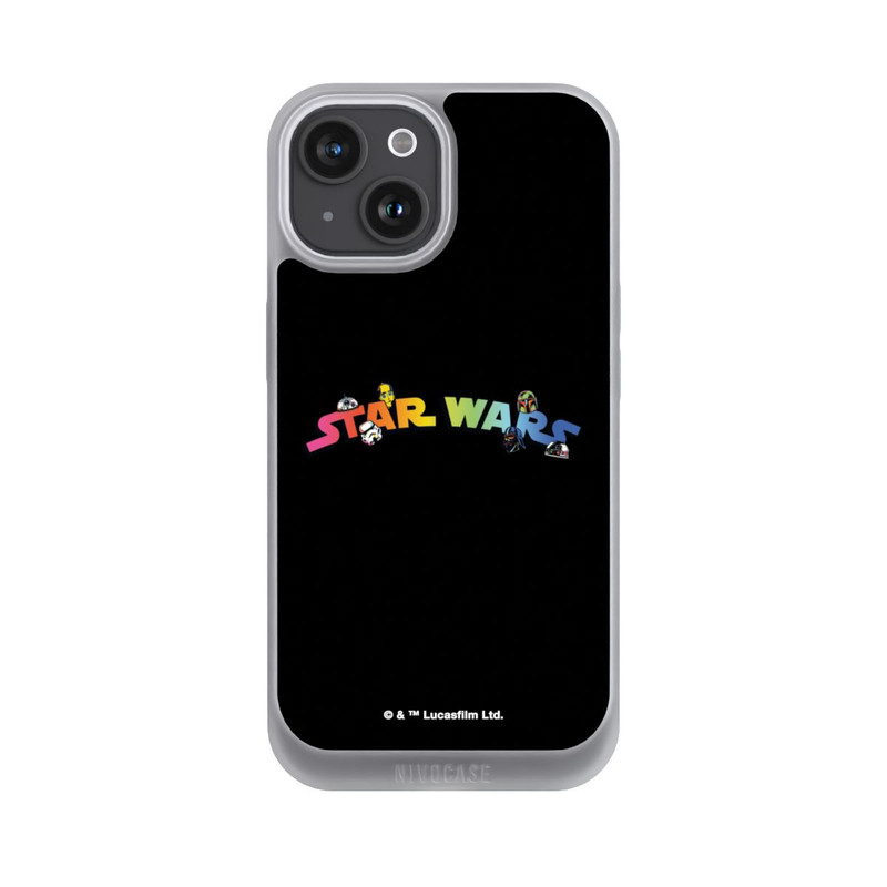 iPhone 15 NIVOpure Logo Star Wars coloré
