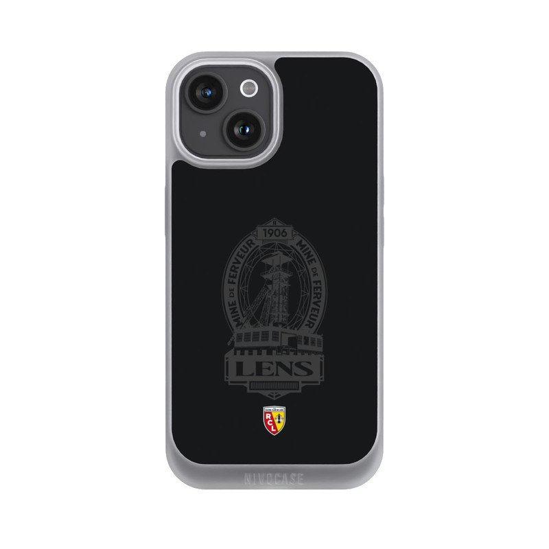 iPhone 15 NIVOpure RC Lens Mine de Ferveur Emblem black