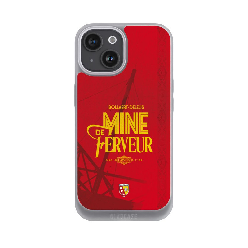iPhone 15 NIVOpure RC Lens Mine de Ferveur rouge V2