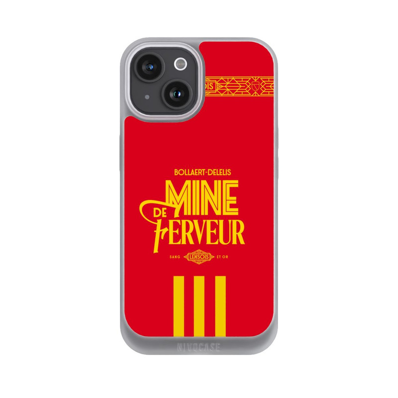iPhone 15 NIVOpure RC Lens Mine de Ferveur rouge