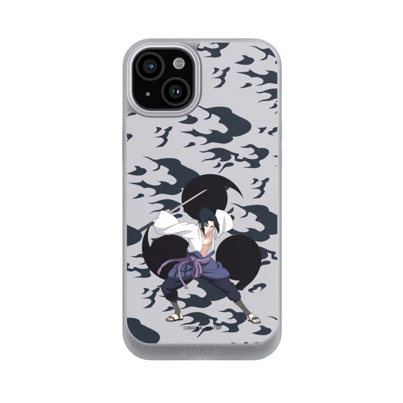 iPhone 15 Plus NIVOpure Sasuke Sharingan Kampf
