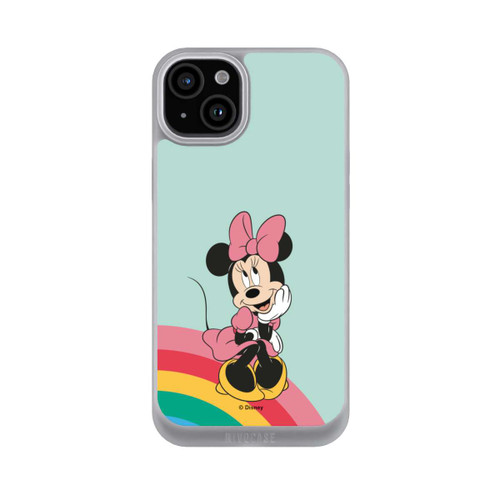 Apple iPhone 15 Plus NIVOpure Minnie Regenbogen Portrait