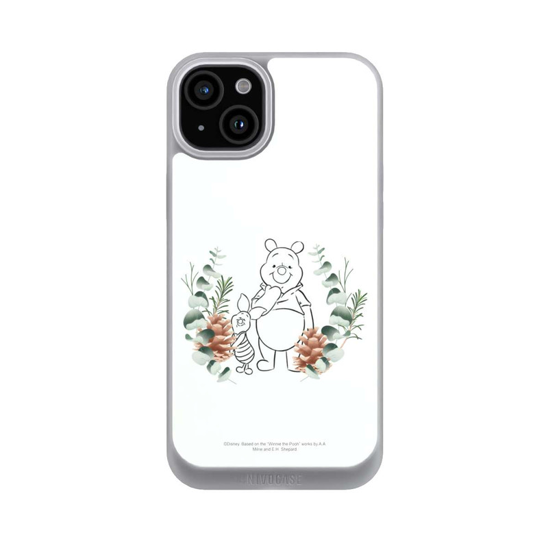 iPhone 15 Plus NIVOpure Grüne Liebe Puuh und Ferkel