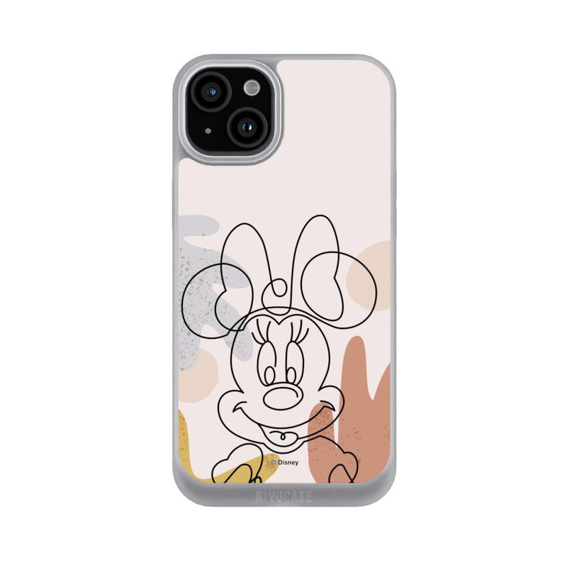 iPhone 15 Plus NIVOpure Minnie Abstract Lineart