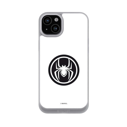 Apple iPhone 15 Plus NIVOpure Spider-Man Logo White