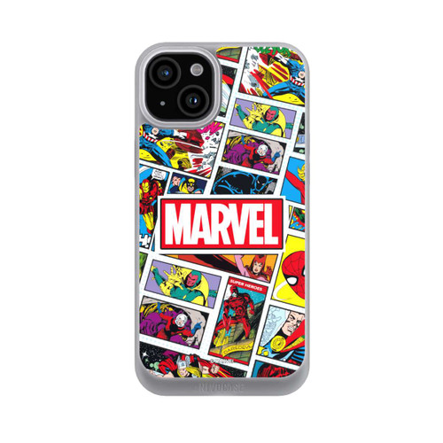 Apple iPhone 15 Plus NIVOpure Marvel Comic Pattern