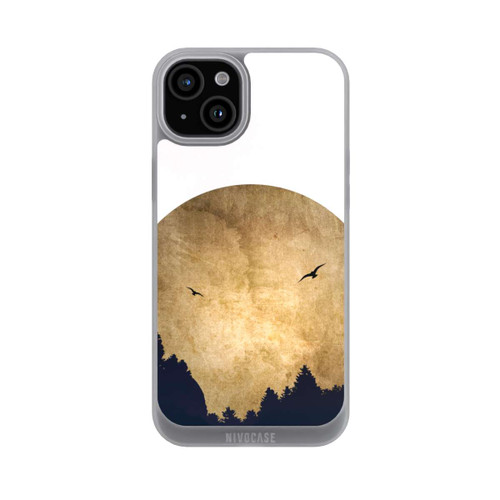 Apple iPhone 15 Plus NIVOpure Zwei Vögel vor Mond