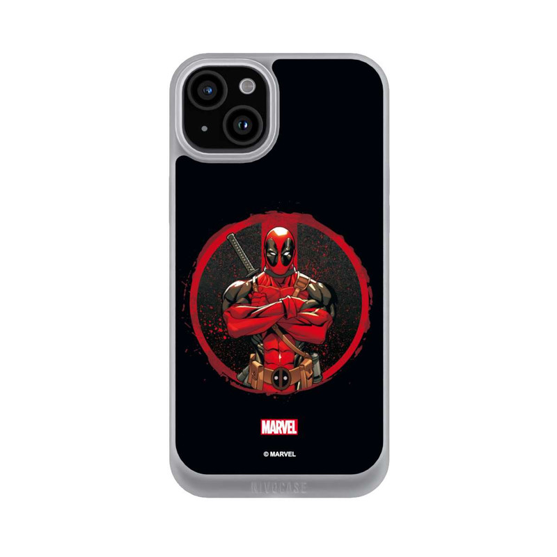 iPhone 15 Plus NIVOpure Deadpool Badge