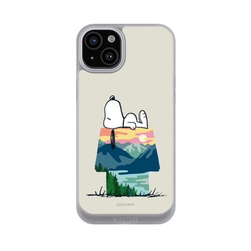 Apple iPhone 15 Plus NIVOpure Snoopy Camping Hütte