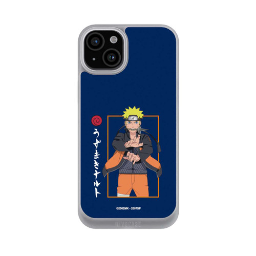 Apple iPhone 15 Plus NIVOpure Naruto Kampfposition Blau