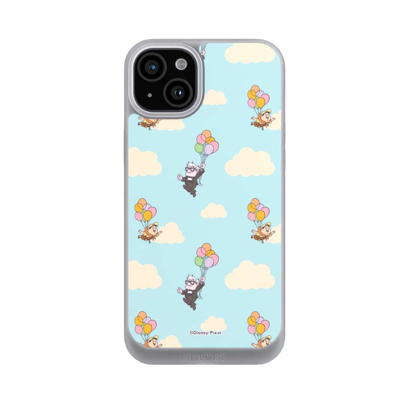 iPhone 15 Plus NIVOpure Disney Oben Ballon Haus Muster