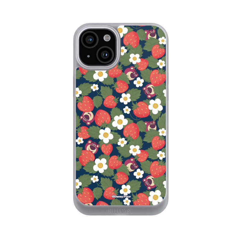 iPhone 15 Plus NIVOpure Lotso Toy Story Strawberry Flower Pattern