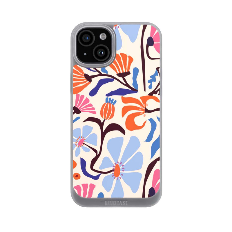 iPhone 15 Plus NIVOpure Flower Market Ibiza Pastel